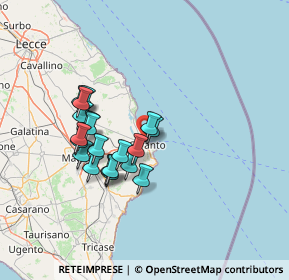 Mappa 73028 Otranto LE, Italia (12.954)