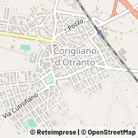 Map Corigliano d'Otranto