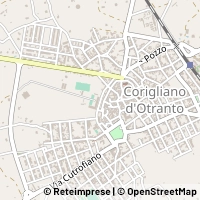 Mapa Corigliano d'Otranto