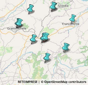 Mappa Viale Margherita, 95049 Vizzini CT, Italia (8.616)