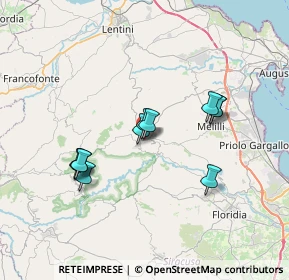 Mappa Sortino, 96010 Sortino SR, Italia (6.86091)