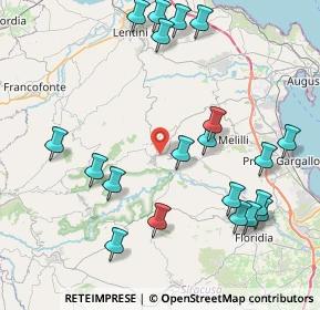 Mappa Sortino, 96010 Sortino SR, Italia (10.6825)