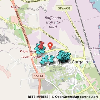 Mappa Strada Marina, 96010 Priolo Gargallo SR, Italia (0.784)