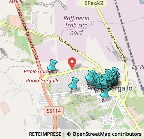 Mappa Strada Marina, 96010 Priolo Gargallo SR, Italia (1.0845)