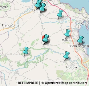 Mappa 96010 Sortino SR, Italia (10.6815)