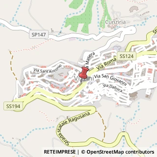 Mappa Via Dante, 21, 95049 Vizzini, Catania (Sicilia)