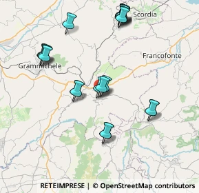 Mappa 95049 Vizzini CT, Italia (9.136)