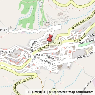 Mappa Via roma 4, 95049 Vizzini, Catania (Sicilia)