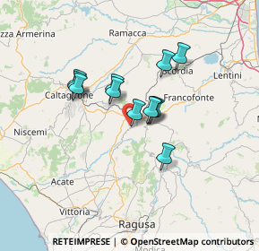 Mappa 95040 Licodia Eubea CT, Italia (11.07833)