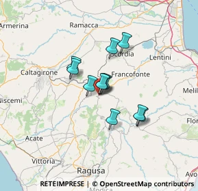 Mappa Via Ludovico Ariosto, 95049 Vizzini CT, Italia (9.75636)