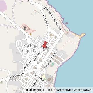 Mappa Corso costa nunzio 23, 96018 Portopalo di Capo Passero, Siracusa (Sicilia)