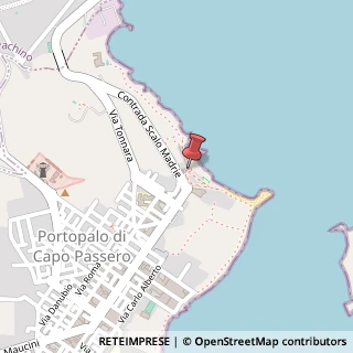 Mappa Piazza terrazza dei due mari, 96010 Portopalo di capo Passero SR, Italia, 96010 Portopalo di Capo Passero, Siracusa (Sicilia)