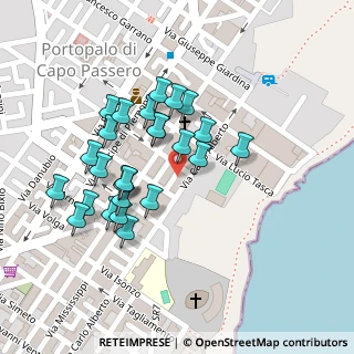 Mappa Via Carlo Alberto, 96010 Portopalo di Capo Passero SR, Italia (0.11538)
