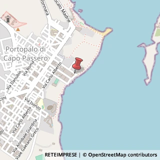 Mappa Via Garrano, 1, 96010 Portopalo di Capo Passero, Siracusa (Sicilia)