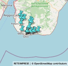 Mappa Via Santa Caterina, 89030 Condofuri RC, Italia (9.71813)