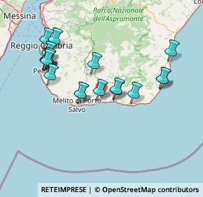 Mappa Via Santa Caterina, 89030 Condofuri RC, Italia (16.7975)