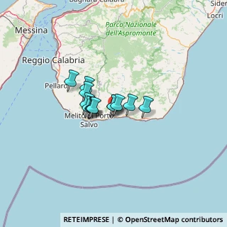 Mappa Via Santa Caterina, 89030 Condofuri RC, Italia (7.94385)