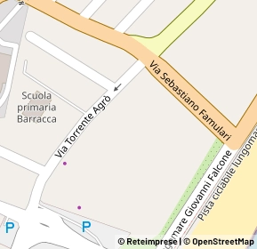 Mappa Via agrò, 98028 Santa Teresa Di Riva ME, Italia (0.08462)