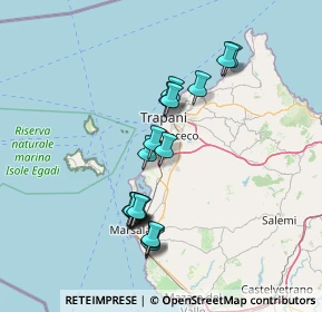 Mappa 91100 Marausa TP, Italia (14.71)