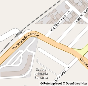 Mappa Via stradella catania, 98028 Santa Teresa Di Riva ME, Italia (0.064)