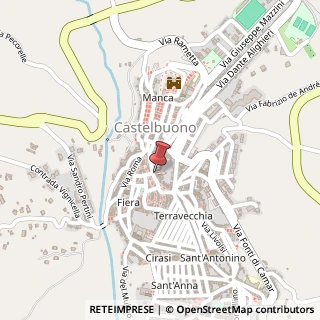 Mappa Via Umberto I, 32, 90013 Castelbuono, Palermo (Sicilia)