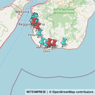 Mappa Via Piemonte, 89063 Melito di Porto Salvo RC, Italia (15.80563)