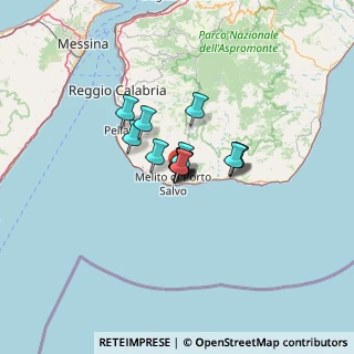 Mappa Via Piemonte, 89063 Melito di Porto Salvo RC, Italia (7.00714)