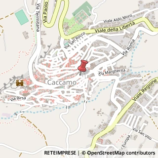 Mappa Corso Umberto I, 135, 90012 Caccamo, Palermo (Sicilia)