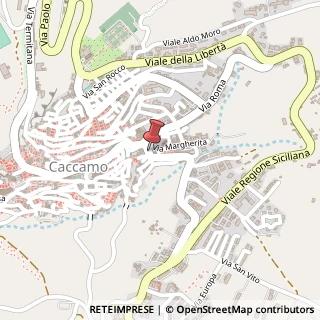 Mappa Corso Umberto I, 209, 90012 Caccamo, Palermo (Sicilia)
