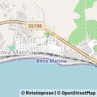 Map Bova Marina