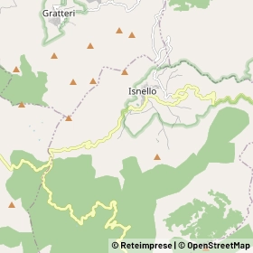 Mappa Isnello