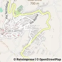 Hartă Caccamo