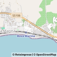 Map Bova Marina