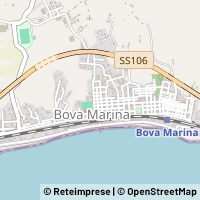 지도 Bova Marina