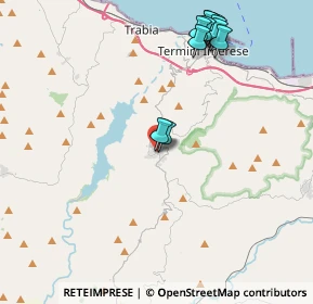 Mappa Via Panzica, 90012 Caccamo PA, Italia (5.09091)