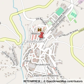 Mappa Via Benedettini, 53, a, 90013 Castelbuono, Palermo (Sicilia)