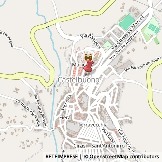 Mappa Via Arco Monte, 33, 90013 Castelbuono, Palermo (Sicilia)