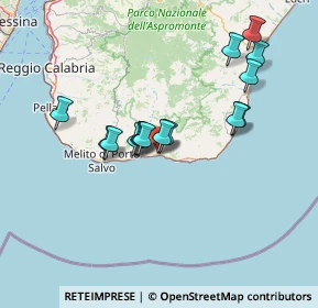 Mappa 89035 Bova Marina RC, Italia (13.642)