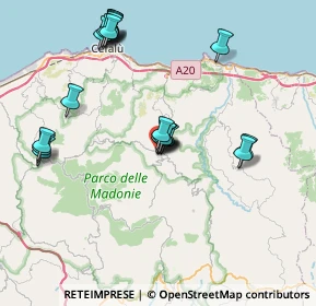 Mappa Via Umberto I, 90013 Castelbuono PA, Italia (8.7065)