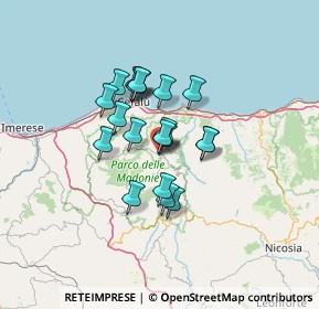 Mappa Via Umberto I, 90013 Castelbuono PA, Italia (10.399)