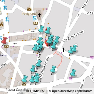 Mappa Via Vittorio Emanuele, 91023 Favignana TP, Italia (0.04231)