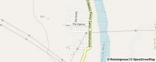 Mappa Melito di Porto Salvo