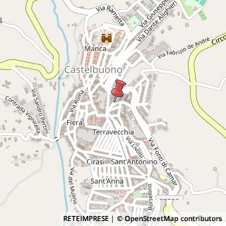 Mappa Via Enrico Bertola Gambaro, 18, 90013 Castelbuono, Palermo (Sicilia)