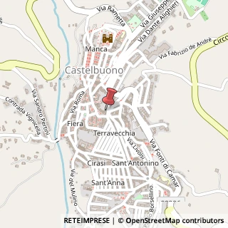 Mappa Via Principe Umberto, 5, 90013 Castelbuono, Palermo (Sicilia)