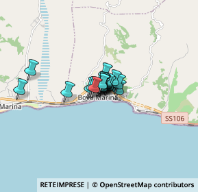 Mappa Via Trento, 89035 Bova Marina RC, Italia (0.6715)