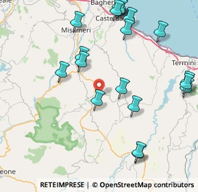 Mappa CDA buffa snc, 90030 Villafrati PA, Italia (11.122)