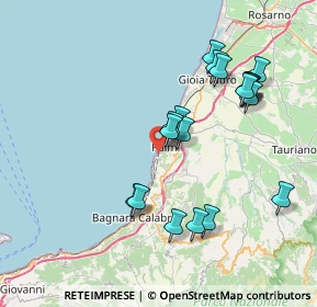 Mappa Via Marinella, 89015 Palmi RC, Italia (8.5435)