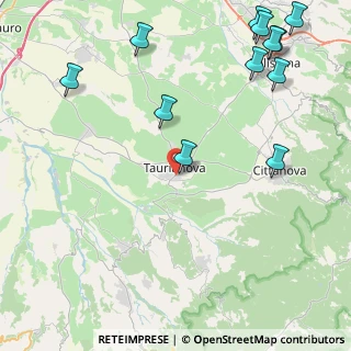Mappa Via II Circonvallazione, 89029 Taurianova RC, Italia (6.54583)