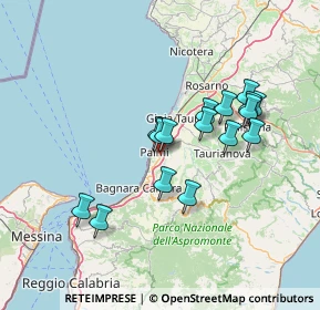 Mappa SS18, 89015 Palmi RC, Italia (13.68375)