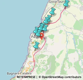 Mappa SS18, 89015 Palmi RC, Italia (2.85)